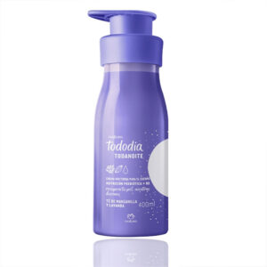 Natura Tododia  Todanoite Crema nocturna para el cuerpo Nutrición Prebiótica Té de Manzanilla y Lavanda 400 ml