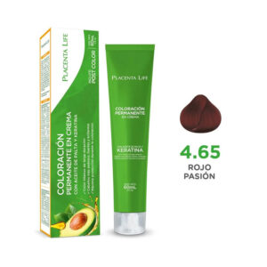 Tinte Placenta Life color Rojo pasión