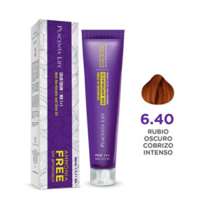 Tinte Placenta Life color Rubio Oscuro Cobrizo Intenso