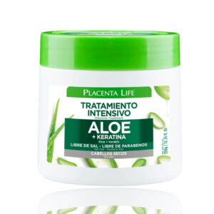 Tratamiento Intensivo Aloe + Keratina Placenta Life 350 g