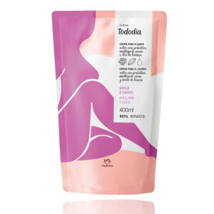 Creme Desodorante Nutritivo para o Corpo Natura Tododia Avelã e Cassis 400 ml