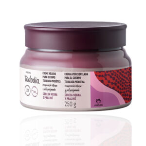 Creme Veludo para o Corpo Tododia Cereja Negra e Praliné 250g